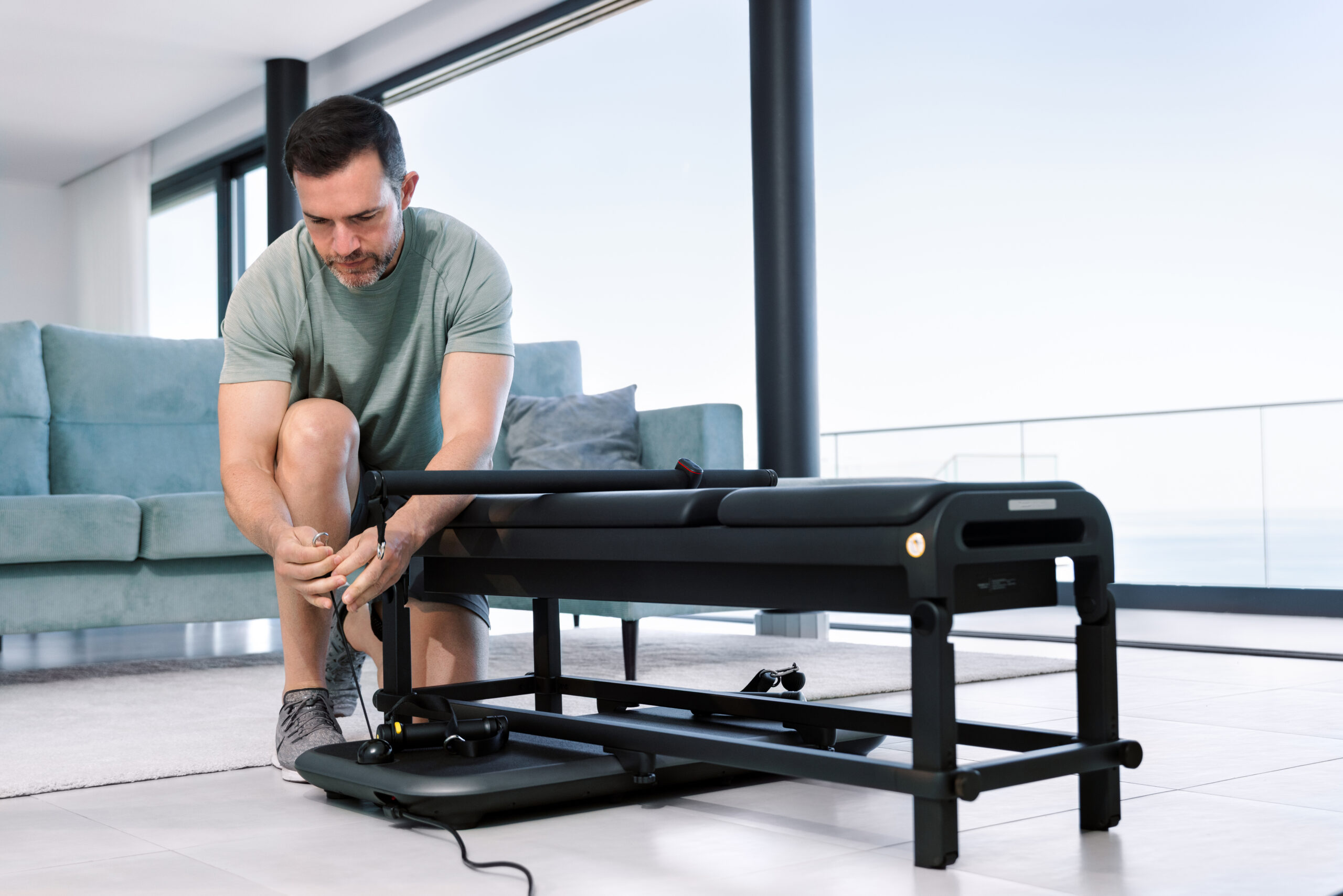 Flow Fitness smart home gym